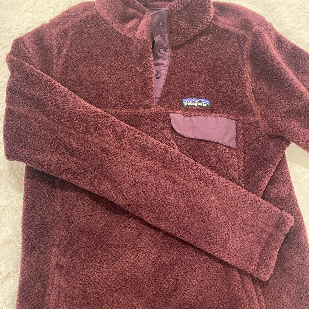 Patagonia fuzzy shep shirt